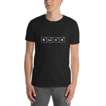 BLACK Periodic Table Short-Sleeve Unisex T-Shirt