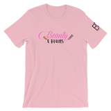 Beauty and Brains Logo Short-Sleeve T-Shirt